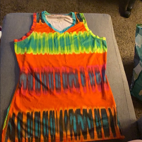 nike tie dye tank top